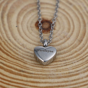 Veralayne Personalized Name Heart Pendant Necklace – A Gift Straight from the Heart