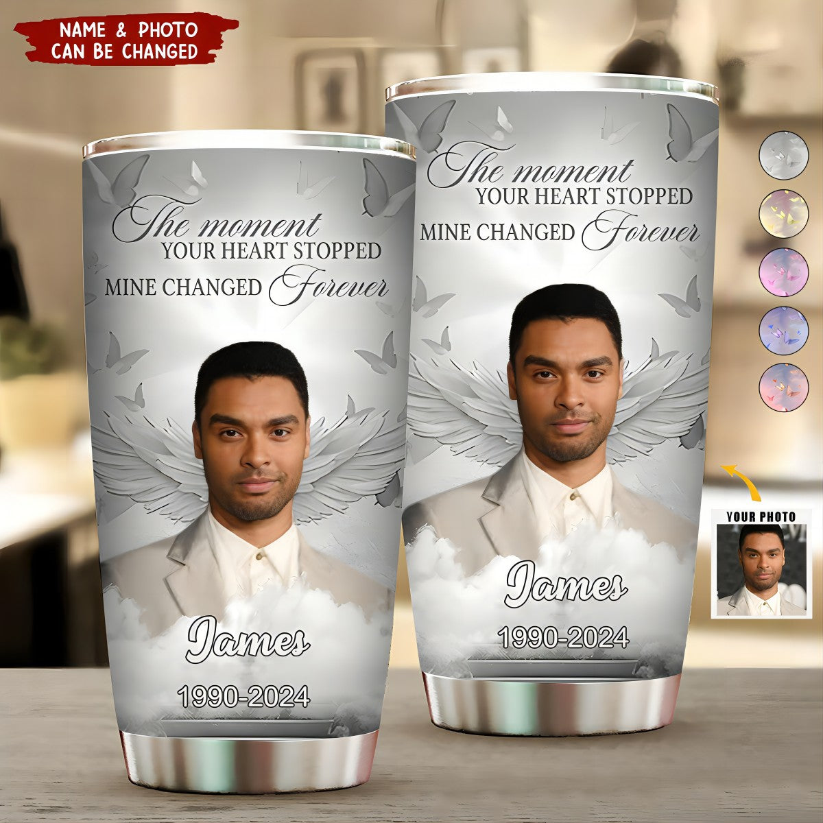 In Loving Memory - Personalized Memorial Tumbler